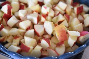 Æblecrumble med mandler den bedste opskrift