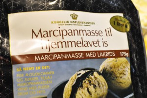 Specier med lakrids og lakridsmarcipan
