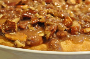 Toscakage med marcipanbund - nem opskrift