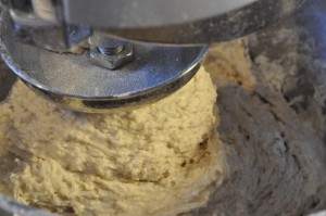 Grove pølsehorn og frikadelle sandwich