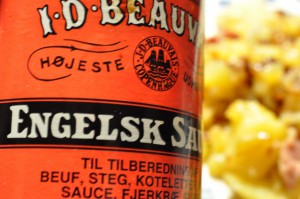 Biksemad med bacon og løg - nem opskrift