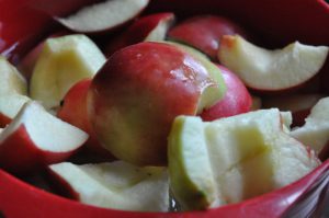 Æblecrumble med mandler den bedste opskrift