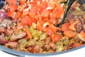 Kyllingekødsovs - kødsovs med kokosmælk