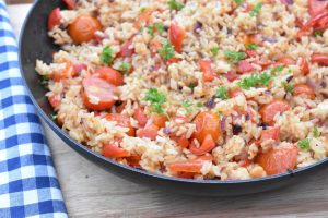 Risret med grøntsager - nem opskrift med rester af ris