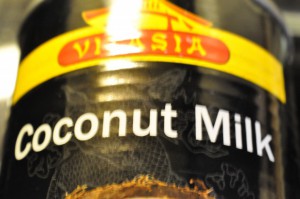 Kyllingekødsovs - kødsovs med kokosmælk