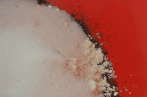 Chokoladekage med marcipan og Nutella