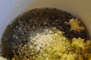 Hvidløgsbrød i bradepande - nem grov opskrift