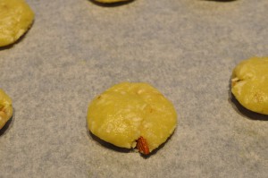 Specier med kokos og pistacie marcipan