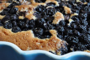 Blåbærtærte med marcipan - tærte med blåbær