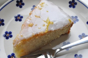 Citronkage - svampet og lækker. Nem opskrift