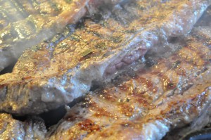 Steaks af oksefilet med grøntsager & kartofler