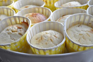Citronmuffins med citronglasur - nem opskrift