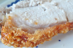 Flæskesteg og hasselbackkartofler 