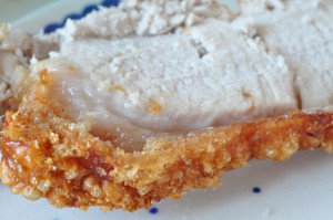 Flæskesteg og hasselbackkartofler 