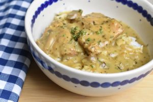 Gryderet med svinemørbrad - mørbradgryde 