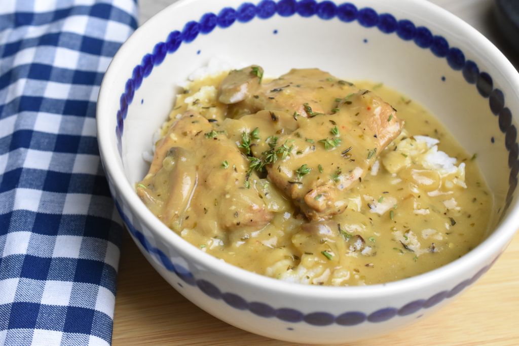 Gryderet med svinemørbrad - mørbradgryde