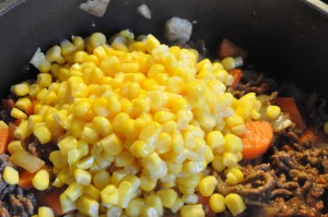 Shepherds pie med hakket oksekød opskrift