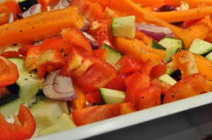 Marinerede koteletter & græske kartofler i ovn