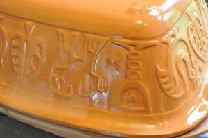 DSC_4798 • nogetiovnen.dk Nakkefilet med bulgur, squash og aubergine i stegeso