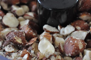 Biscotti med kakao og hasselnødder - opskrift