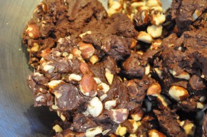 Biscotti med kakao og hasselnødder - opskrift