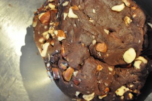 Biscotti med kakao og hasselnødder - opskrift