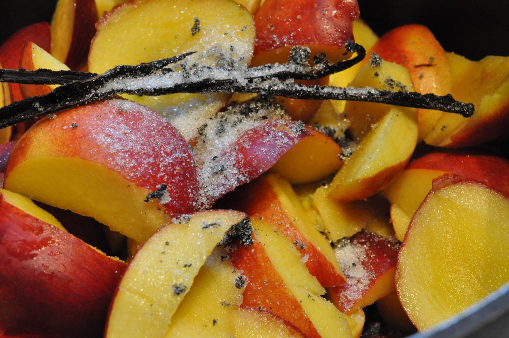 Nektarinmarmelade med vanilje - uden tilsat sukker