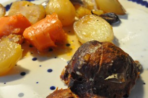 Pulled pork i stegeso med kartofler - nem opskrift