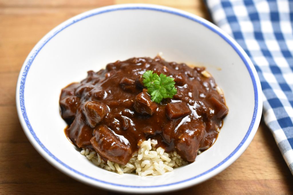 Gryderet med skært oksekød – sammenkogt ret