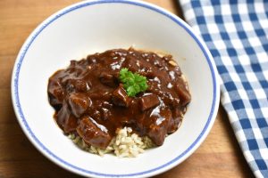 Gryderet med skært oksekød – sammenkogt ret