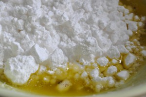 Cookies med Marsbar og saltmandler - opskrift