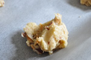 Cookies med Marsbar og saltmandler - opskrift