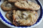 Cookies med Marsbar og saltmandler - opskrift