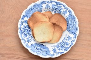 Bagt marcipan - nemme marcipanchips