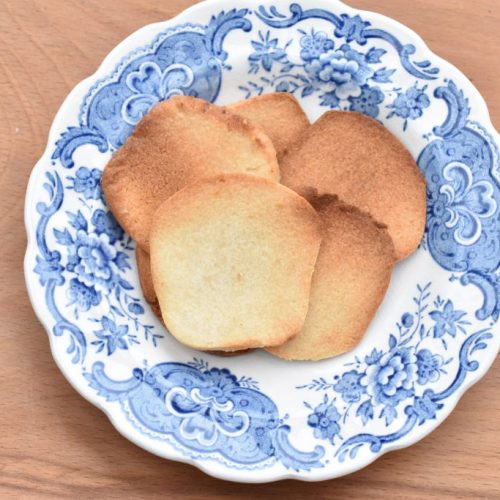 Bagt marcipan - nemme marcipanchips