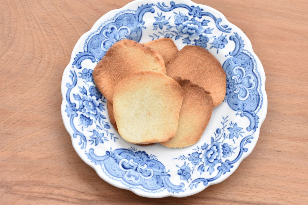 Bagt marcipan - nemme marcipanchips