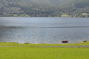 Sommerglimt fra fjeldhytten i Norge