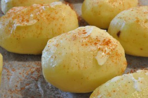 Hasselback kartofler