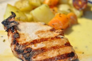 DSC_6406 • nogetiovnen.dk Koteletter og kartofler på grill - nem opskrift