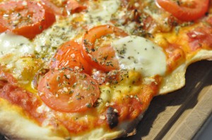 Pizza på grill - med durummel og tipo 00