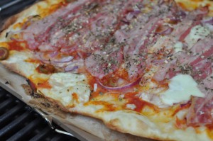 Pizza på grill - med durummel og tipo 00