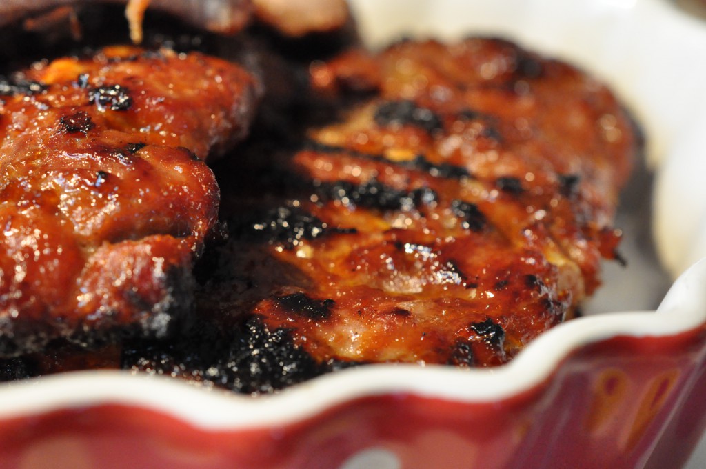 Spareribs med tilbehør - på grill ell. i ovn