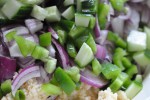 Bulgursalat - nem opskrift med dressing