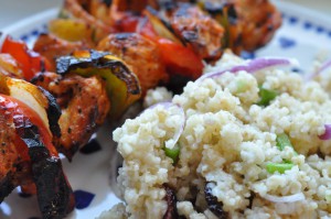 Bulgursalat - nem opskrift med dressing