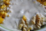 Sund pastasalat med fedtfattig dressing