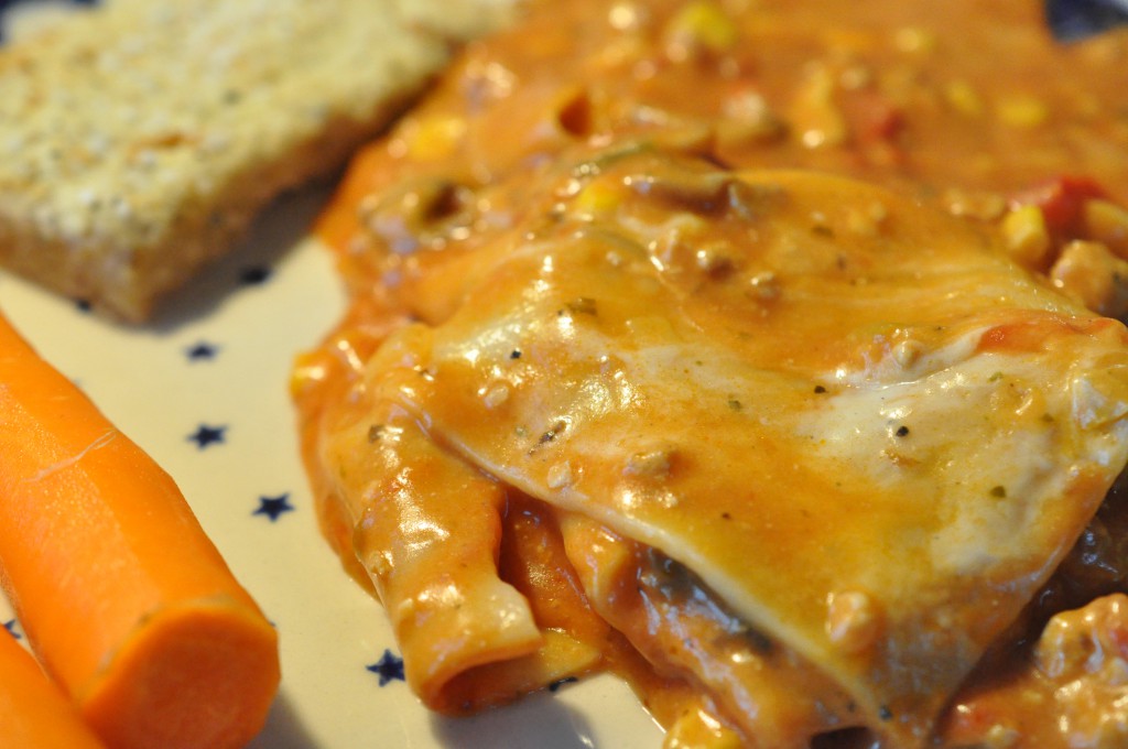DSC_7114 • nogetiovnen.dk Lasagne med en rest kødsovs - nem opskrift
