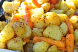 Sennepsmarineret svinemørbrad på grill 