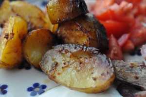 Nakkefilet på grill rotisserie - grillet nakkesteg