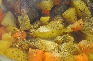 Kartoffel gulerodssuppe med bacon – nem suppe