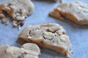 Specier med nougat og hasselnødder - opskrift